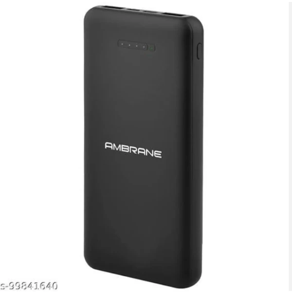 Ambrane Wireless Charging 10000mAH Powerbank(Pw-100) Li-Polymer
