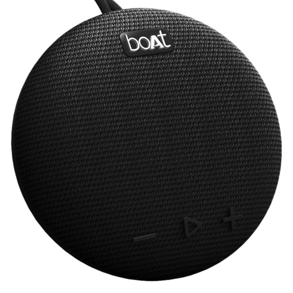 boAt Stone 193 Portable Bluetooth Speaker (Black) with 4 Hours Playtime , 10 m Wireless Range , 5 W Output