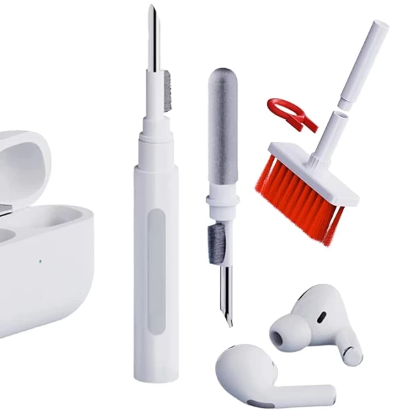 Cleaning Pen for Airpods Pro 1/2 Multi-Function Cleaner Kit Soft Brush for Bluetooth Earphones Case Cleaning Tools